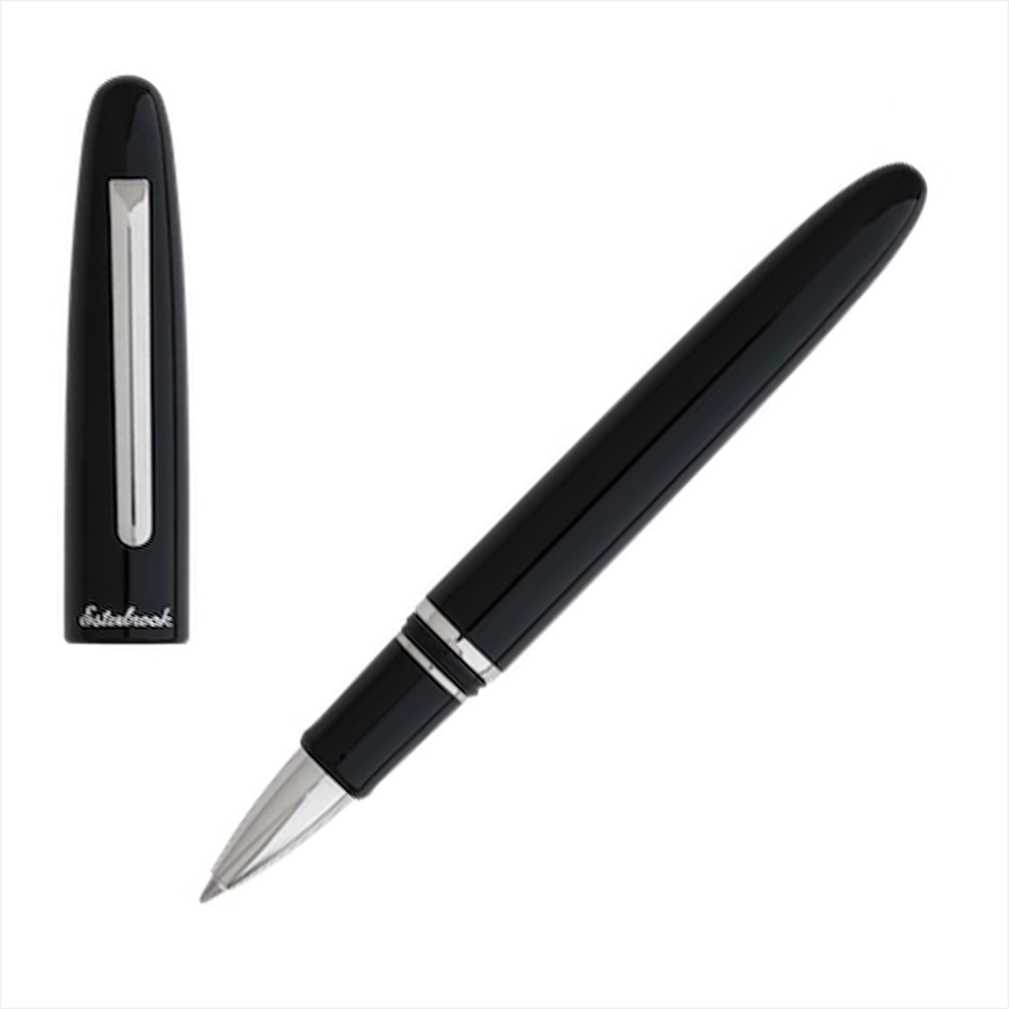 Esterbrook Tintenroller ESTIE Ebony Silber