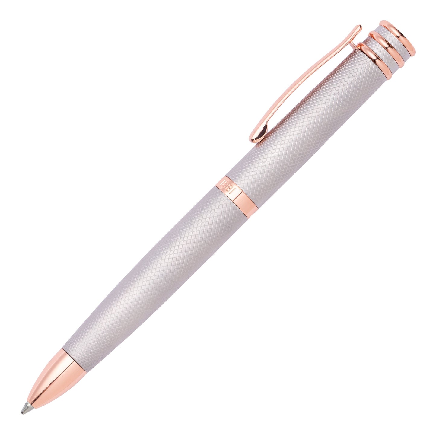 Cerruti 1881 Schreibset AUSTIN Diamond Chrome | Kugelschreiber und Tintenroller