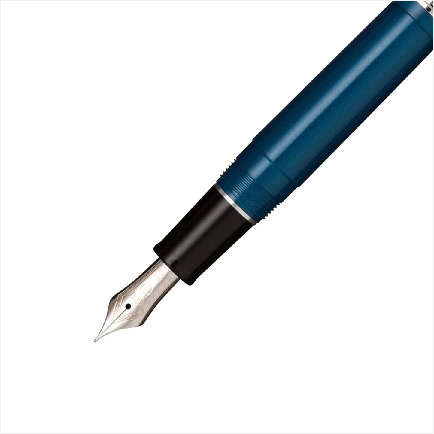 Sailor Füllfederhalter PROFESSIONAL GEAR SLIM Metallic Blue Rhodium