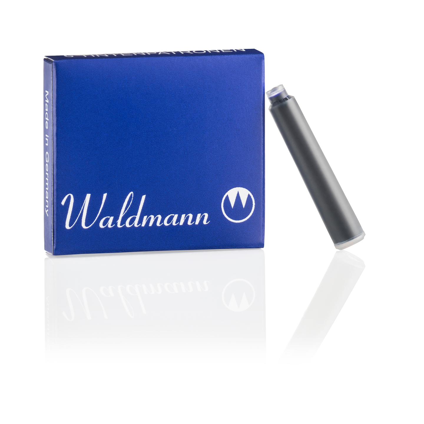 Waldmann Packung mit 6 Tintenpatronen Blau
