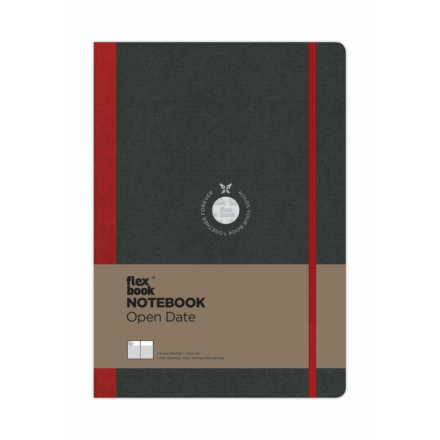 Flexbook Notizbuch FLEX GLOBAL mit offenem Datum