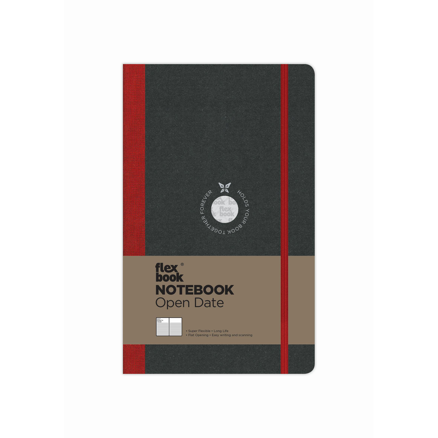 Flexbook Notizbuch FLEX GLOBAL mit offenem Datum