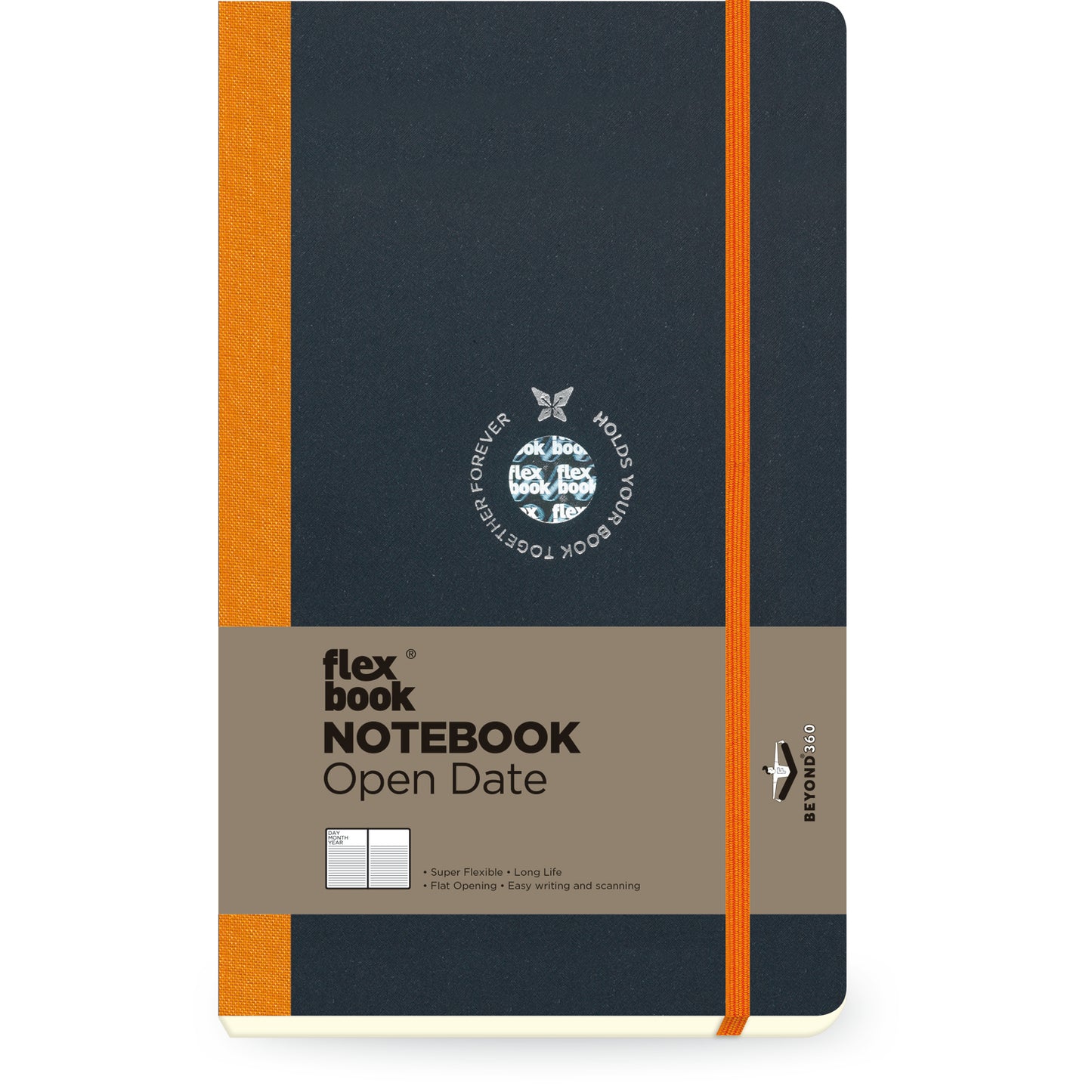 Flexbook Notizbuch FLEX GLOBAL mit offenem Datum