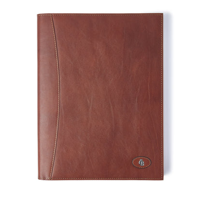 Castelijn & Beerens Schreibmappe A4 GAUCHO Cognac