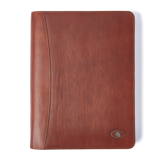 Castelijn & Beerens Schreibmappe A4 Ringbuch GAUCHO Cognac