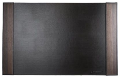 Sebastian Sturm Schreibunterlage STEVE 32,5 Zoll | Echtes Holz und Kunstleder