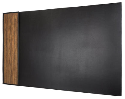 Sebastian Sturm Schreibunterlage JIMI Rechtshänder 28 Zoll | Echtes Holz und echtes Leder