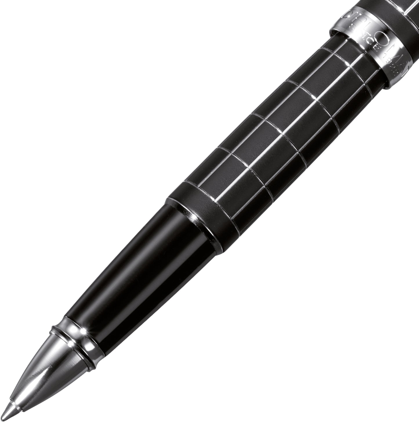 Diplomat Tintenroller EXCELLENCE A Plus Raute Guillochiert Lapis Schwarz