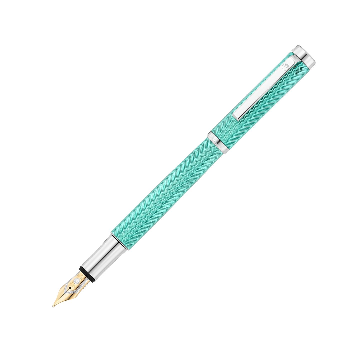 Waldmann Füllfederhalter LIBERTY 18k Goldfeder Aquamarin