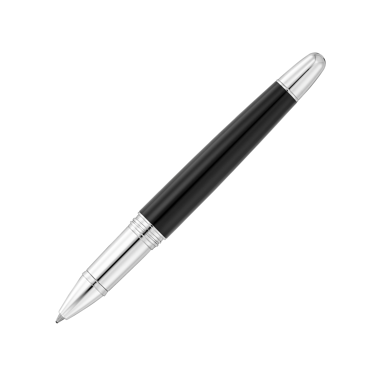 Waldmann Tintenroller PRÉCIEUX Linien-Dekor Schwarz