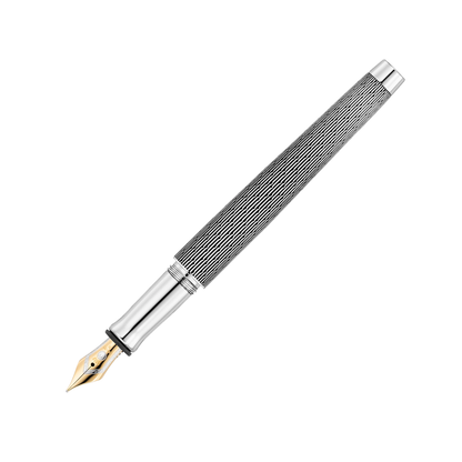 Waldmann Füllfederhalter TANGO 18k Goldfeder Imagination-Dekor Schwarz