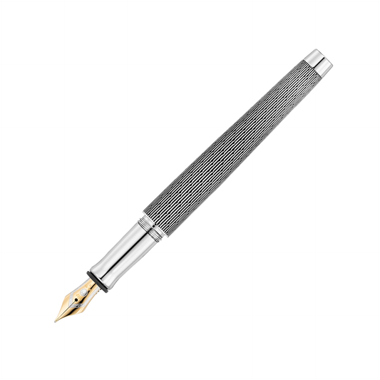 Waldmann Füllfederhalter TANGO 18k Goldfeder Imagination-Dekor Schwarz