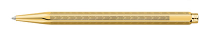 Caran d'Ache Kugelschreiber ECRIDOR Chevron vergoldet