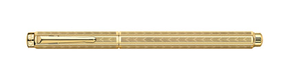 Caran d'Ache Füllfederhalter ECRIDOR Chevron vergoldet