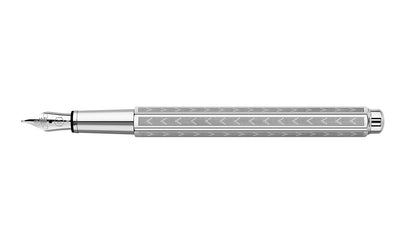 Caran d'Ache Füllfederhalter ECRIDOR Chevron palladiumbeschichtet
