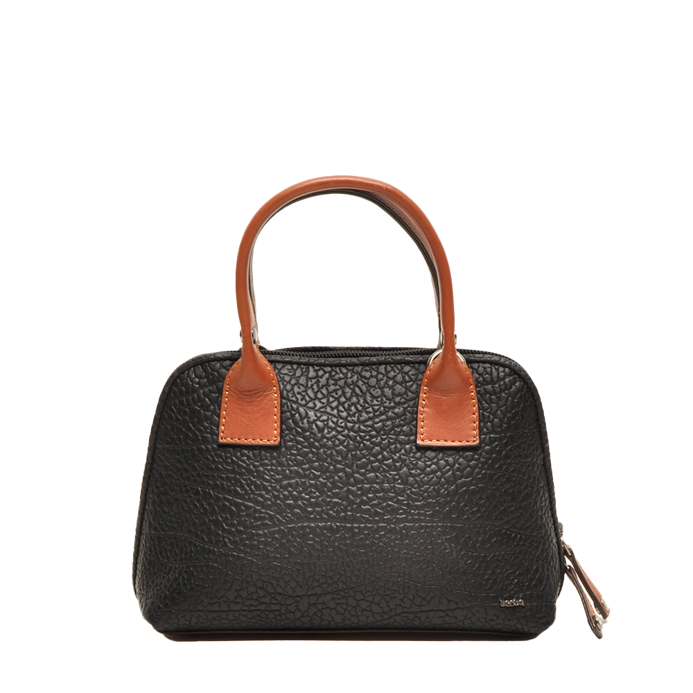 Berba Mini-Tasche Chamonix Schwarz | Echtes Leder