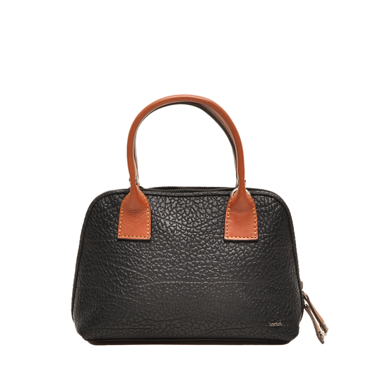 Berba Mini-Tasche Chamonix Schwarz | Echtes Leder