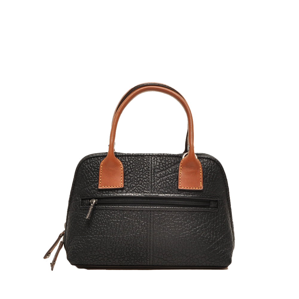 Berba Mini-Tasche Chamonix Schwarz | Echtes Leder