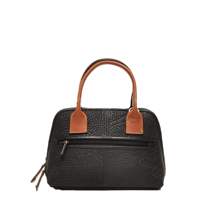 Berba Mini-Tasche Chamonix Schwarz | Echtes Leder
