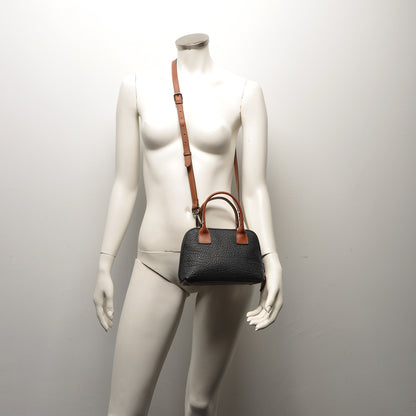 Berba Mini-Tasche Chamonix Schwarz | Echtes Leder