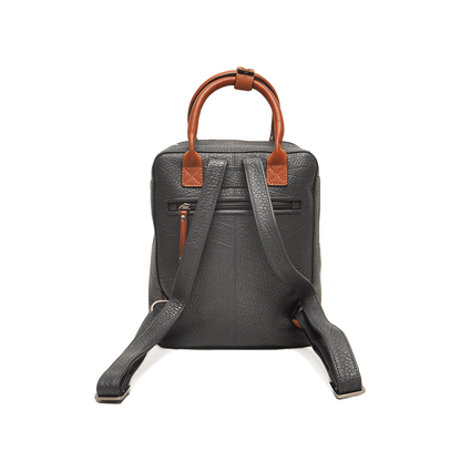 Berba Rucksack Chamonix Navy | Echtes Leder