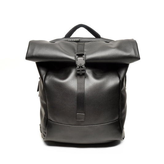 Berba Rucksack VANBER Black | Echtes Leder