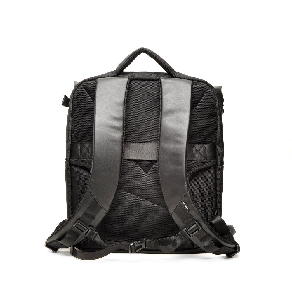 Berba Rucksack VANBER Black | Echtes Leder