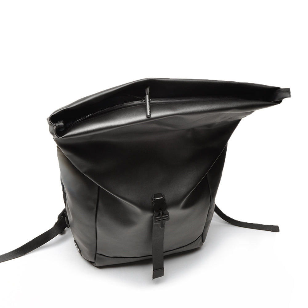 Berba Rucksack VANBER Black | Echtes Leder