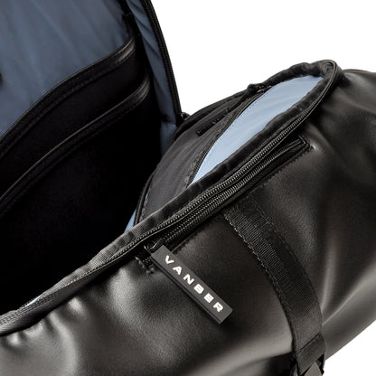 Berba Rucksack VANBER Black | Echtes Leder