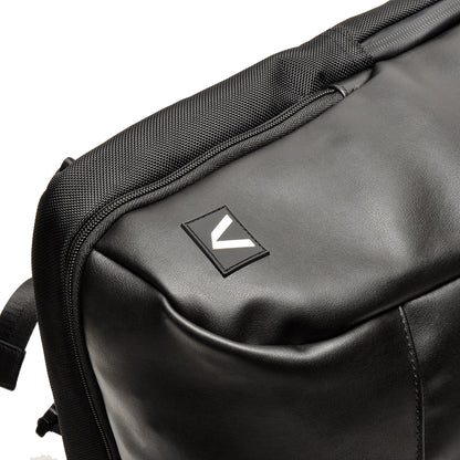 Berba Rucksack VANBER Black | Echtes Leder