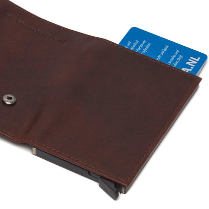 The Chesterfield Brand Kreditkartenetui MANNHEIM Braun | Echtes Leder