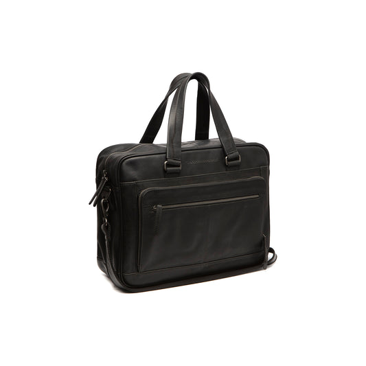 The Chesterfield Brand Laptoptasche SINGAPORE Schwarz | Echtes Leder