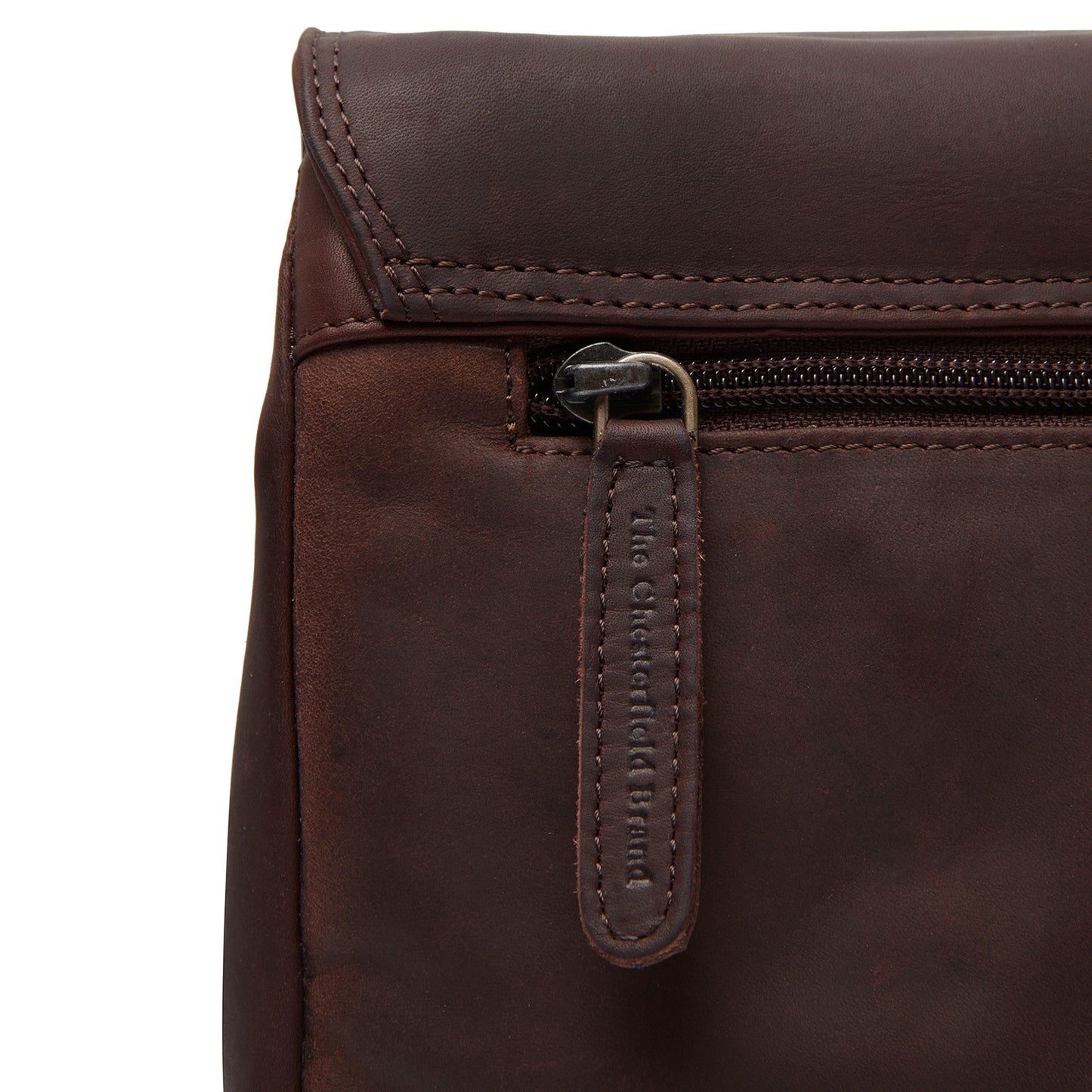The Chesterfield Brand Umhängetasche TUSTIN Braun | Echtes Leder