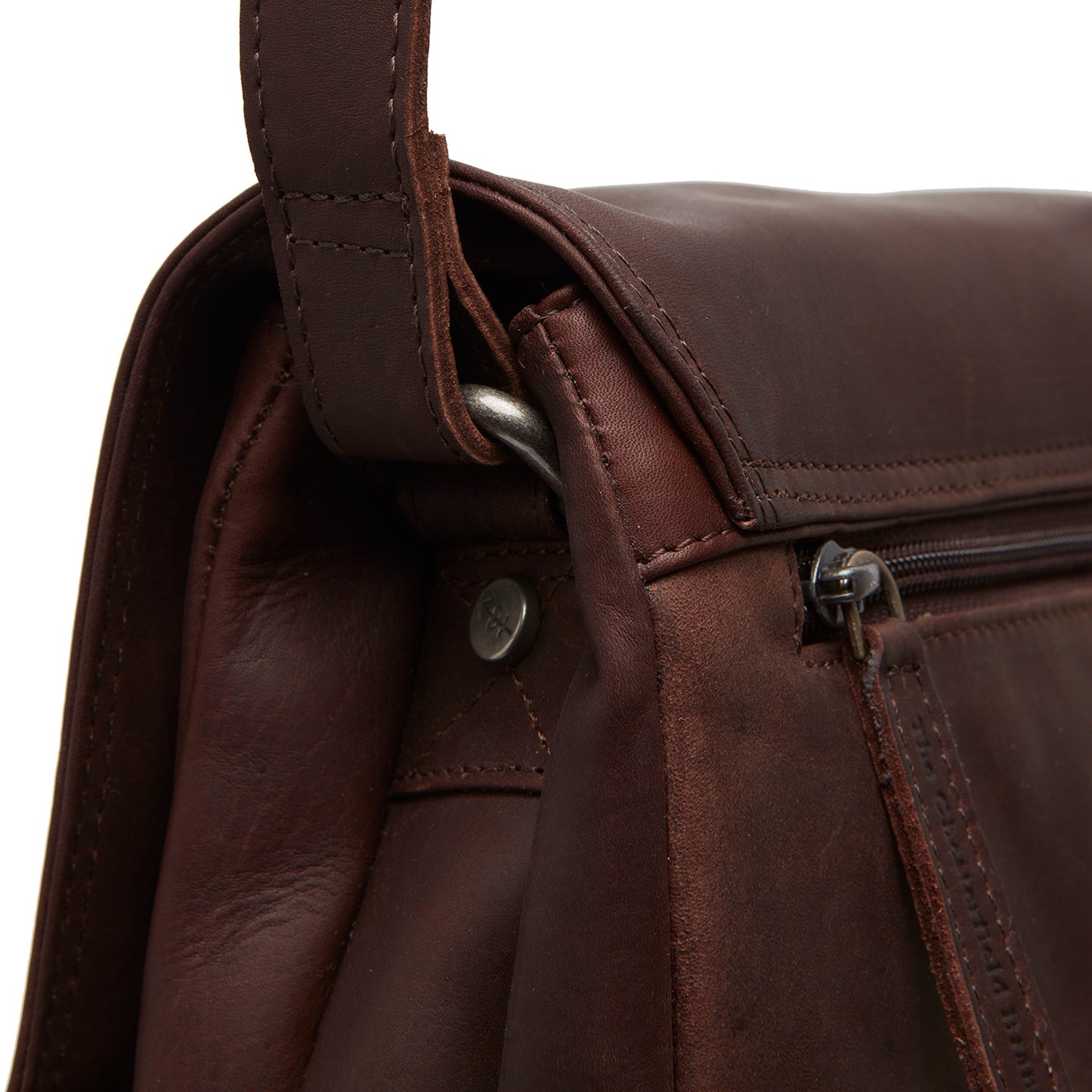 The Chesterfield Brand Umhängetasche TUSTIN Braun | Echtes Leder
