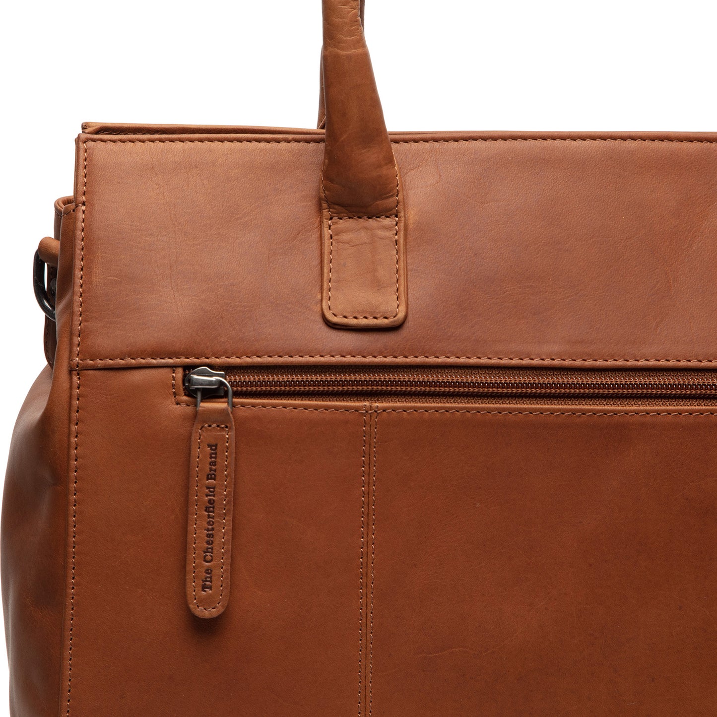 The Chesterfield Brand Umhängetasche RIVERA Cognac | Echtes Leder