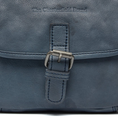 The Chesterfield Brand Umhängetasche IRMA Navy | Echtes Leder