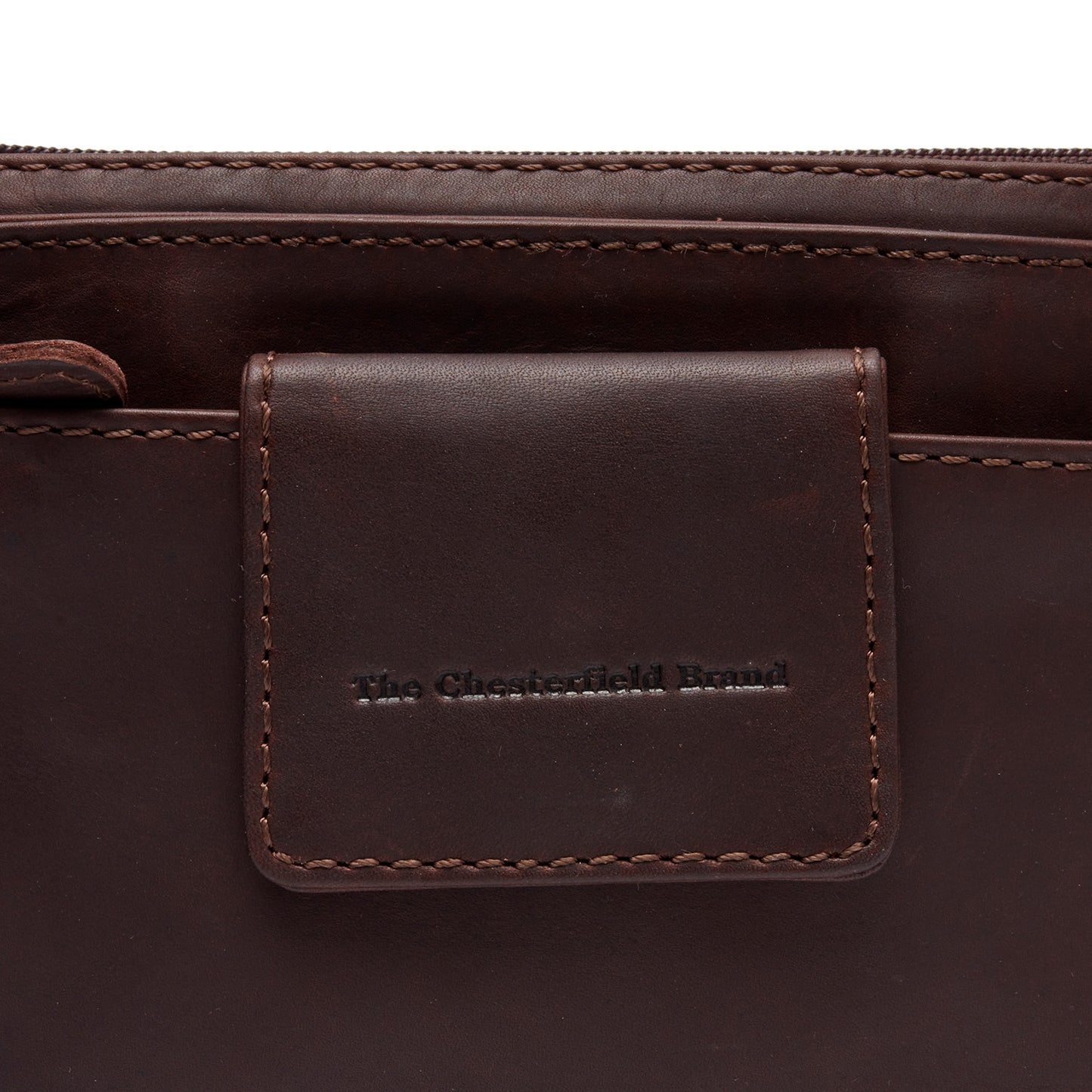 The Chesterfield Brand Umhängetasche THOMPSON Braun | Echtes Leder