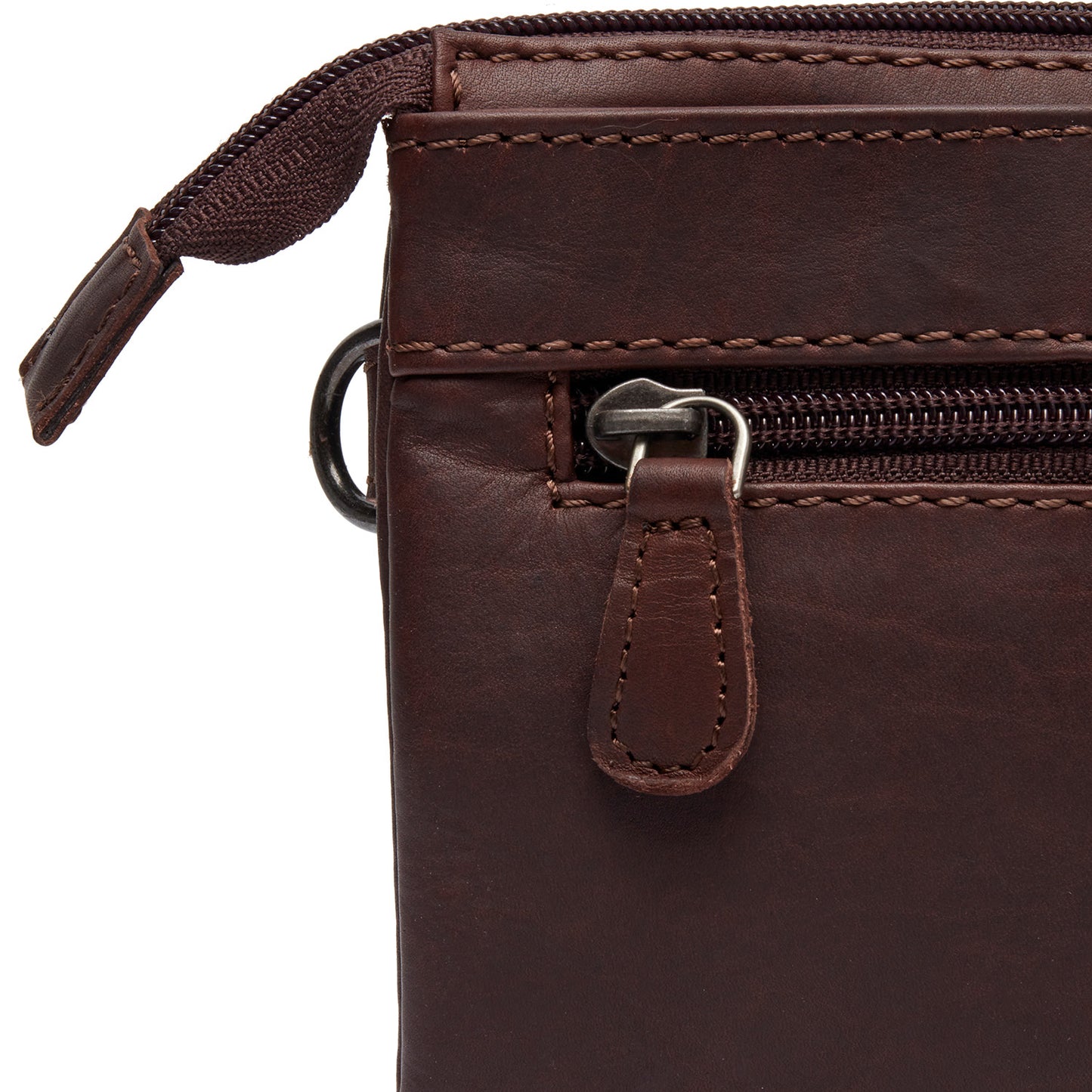 The Chesterfield Brand Umhängetasche THOMPSON Braun | Echtes Leder