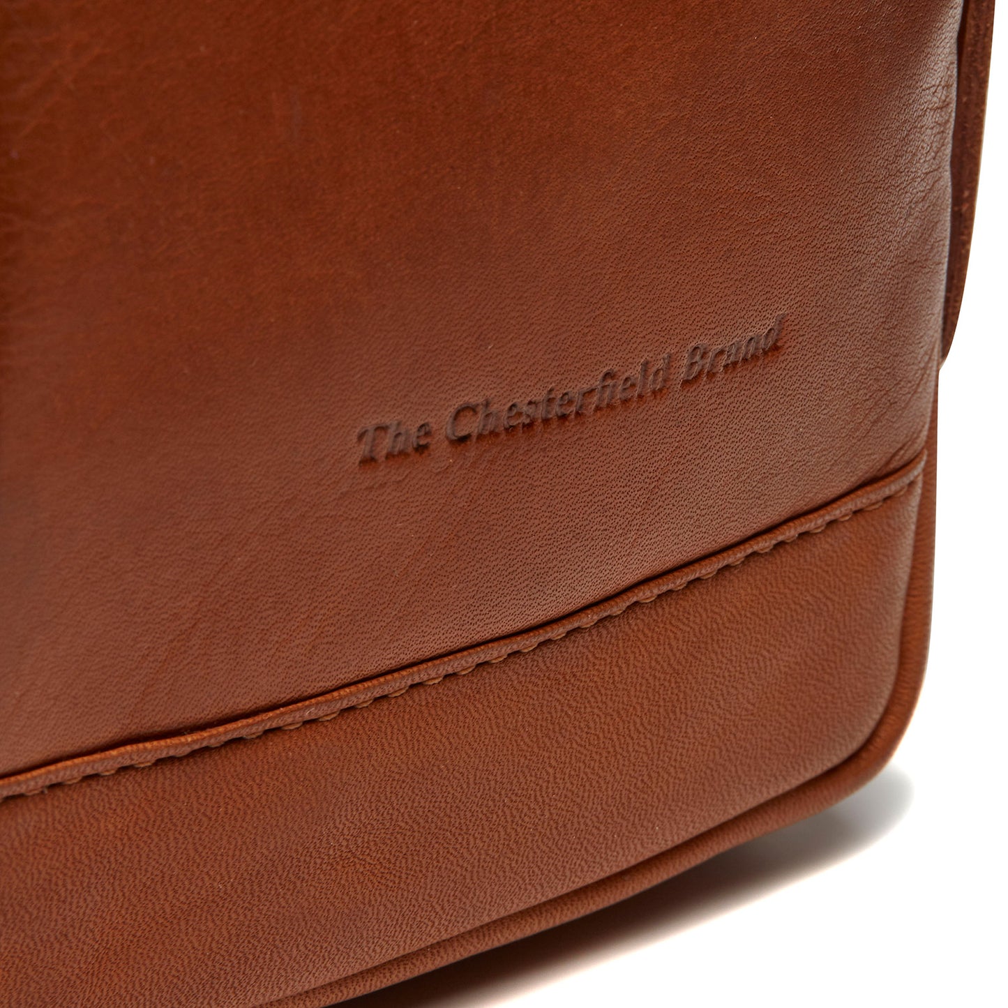 The Chesterfield Brand Umhängetasche Crossbody RIGA Cognac | Echtes Leder
