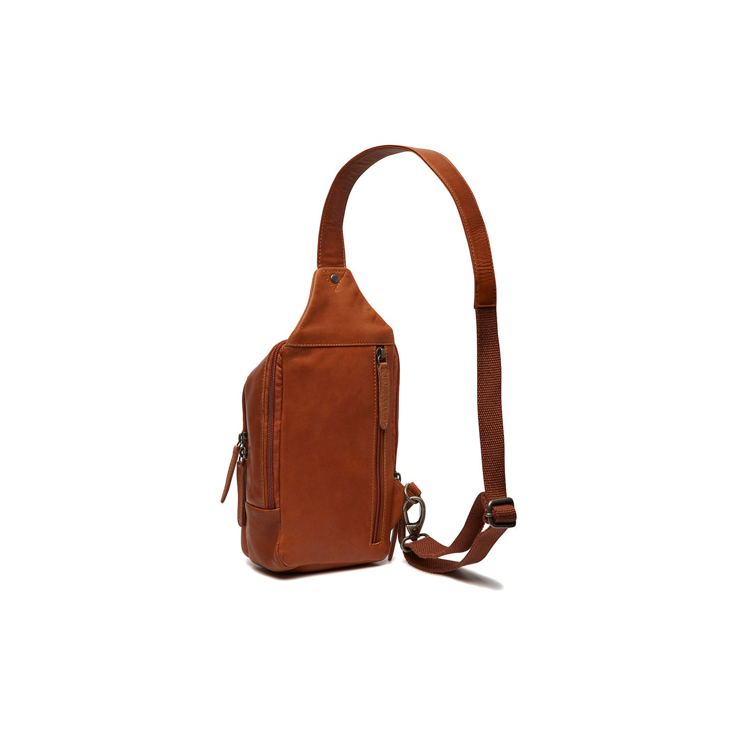 The Chesterfield Brand Umhängetasche Crossbody RIGA Cognac | Echtes Leder