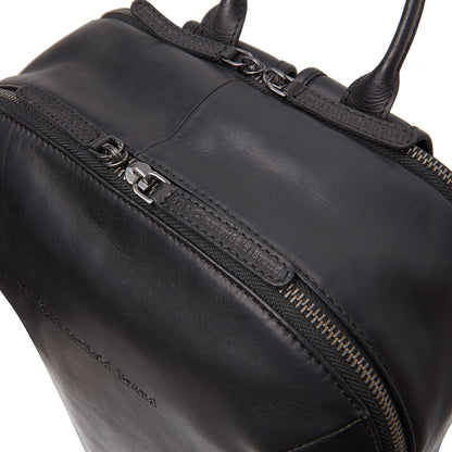 The Chesterfield Brand Rucksack BANGKOK Schwarz | Echtes Leder