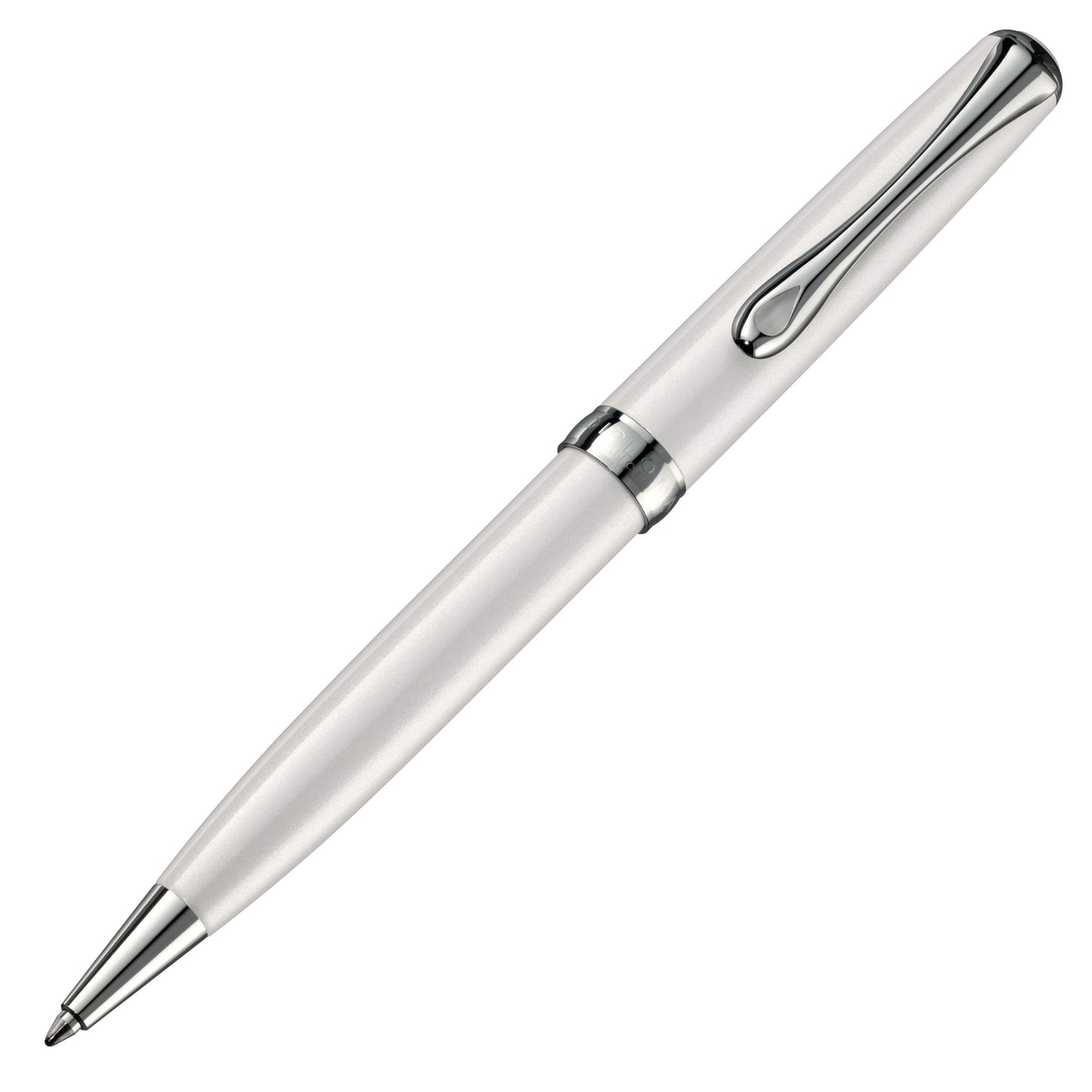 Diplomat Kugelschreiber EXCELLENCE A2 Weiß Perlmutt Chrom easyFlow