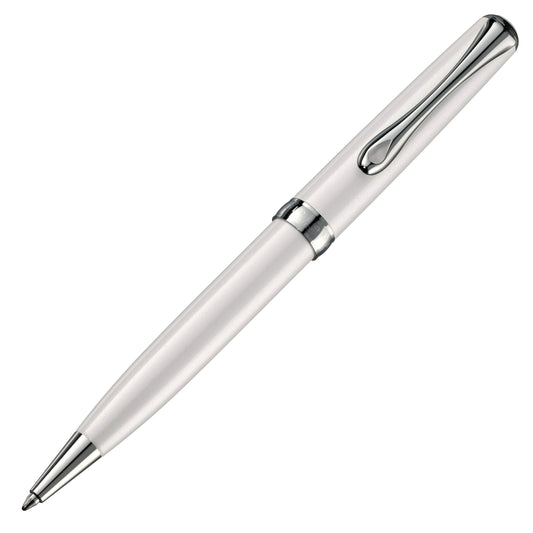Diplomat Kugelschreiber EXCELLENCE A2 Weiß Perlmutt Chrom easyFlow