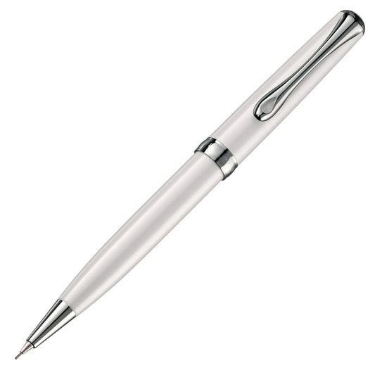Diplomat Drehbleistift EXCELLENCE A2 Weiß Perlmutt Chrom