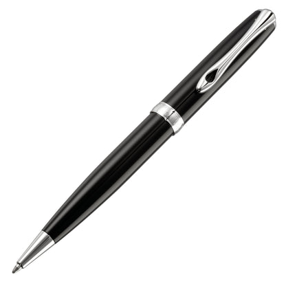 Diplomat Kugelschreiber EXCELLENCE A2 Lack Schwarz Chrom easyFlow