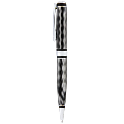 Diplomat Kugelschreiber EXCELLENCE A Plus Wave Guillochiert Lapis Schwarz
