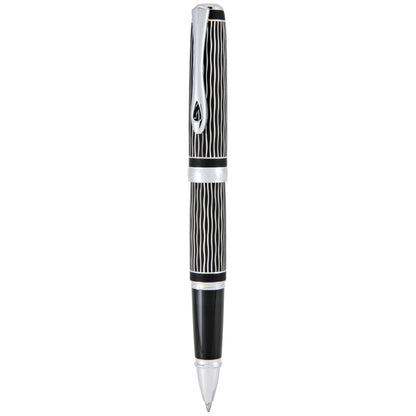 Diplomat Tintenroller EXCELLENCE A Plus Wave Guillochiert Lapis Schwarz