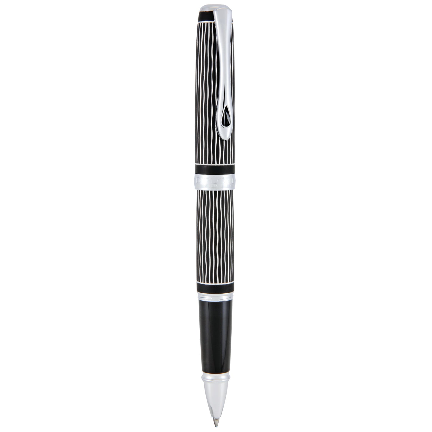 Diplomat Tintenroller EXCELLENCE A Plus Wave Guillochiert Lapis Schwarz