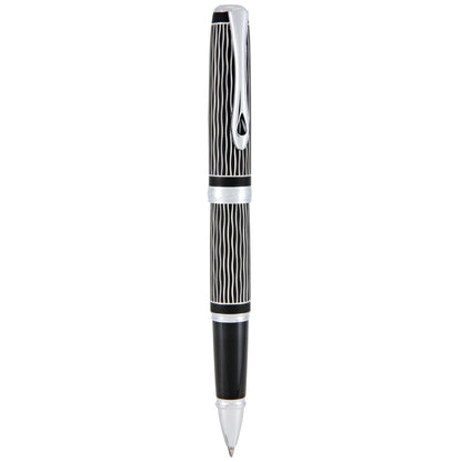 Diplomat Tintenroller EXCELLENCE A Plus Wave Guillochiert Lapis Schwarz
