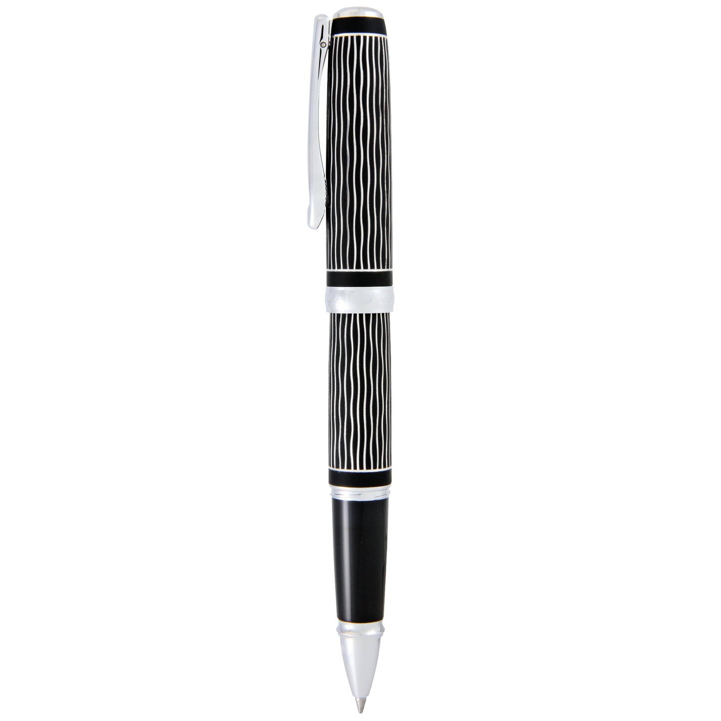 Diplomat Tintenroller EXCELLENCE A Plus Wave Guillochiert Lapis Schwarz